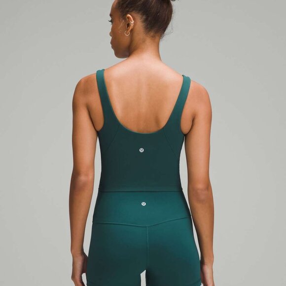 Lululemon Align tank top, size 6, in color storm teal - Picture 2 of 3